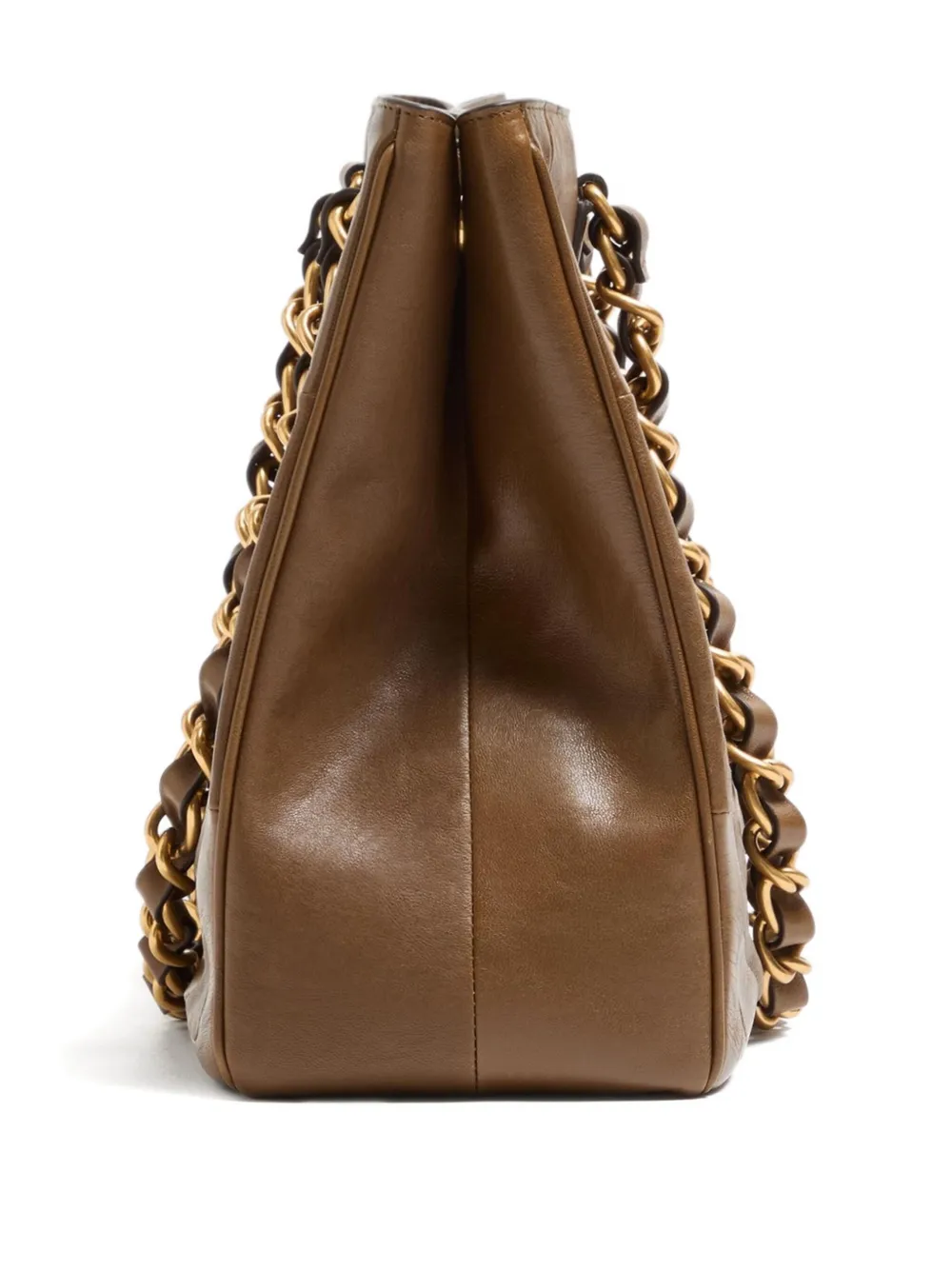 Valentino Garavani Laseine ハンドバッグ | ブラウン | FARFETCH JP