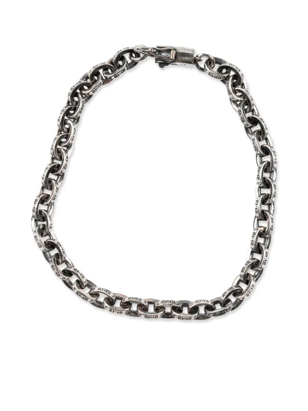 ほぼ新品CHROME HEARTS PAPER CHAIN BRACELET Chrome Hearts Paper Chain Bracelet | Silver | FARFETCH