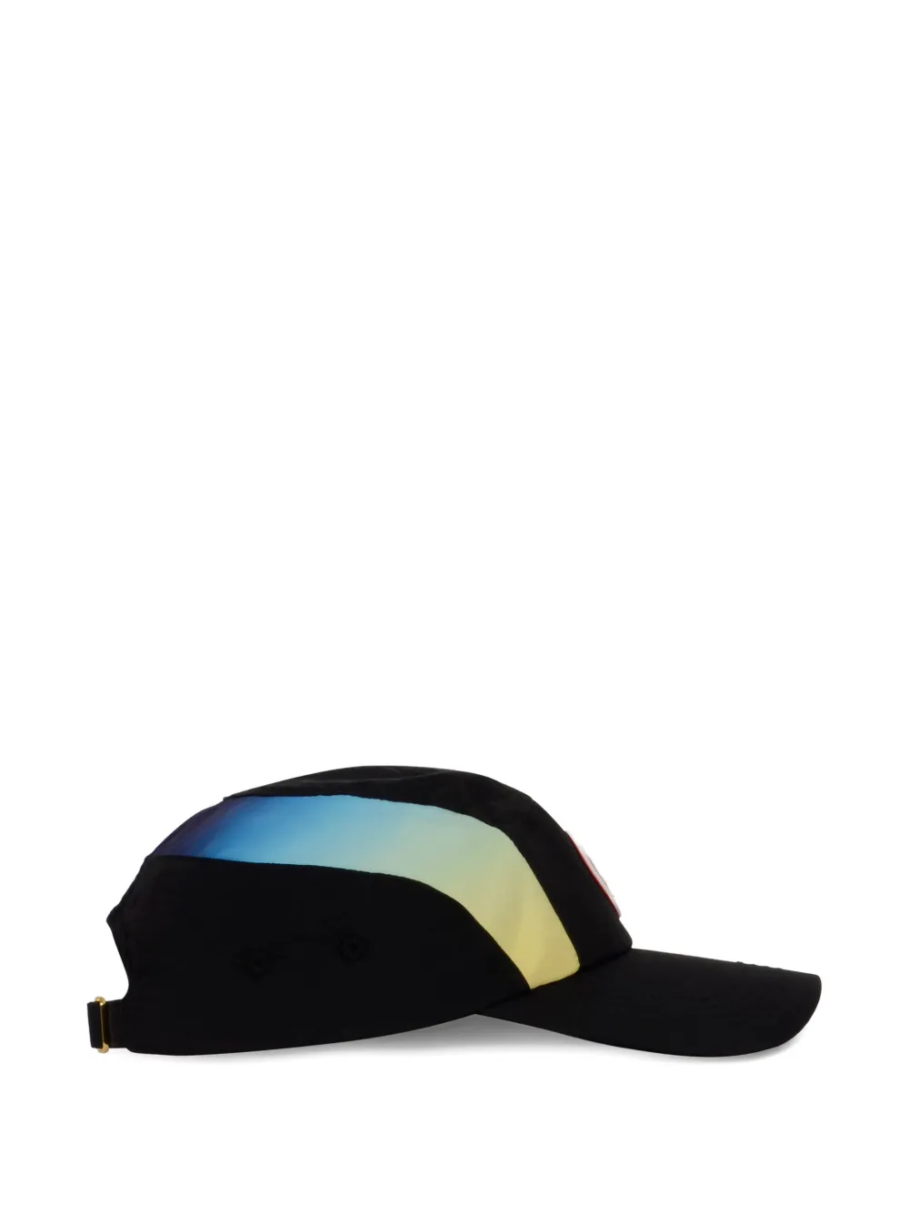 Casablanca logo-patch baseball cap Zwart