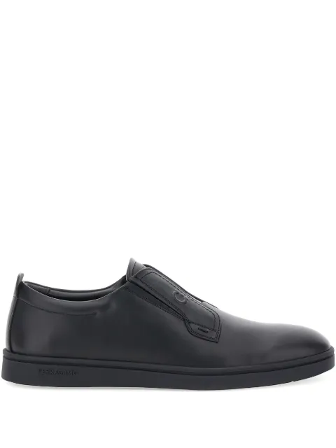 Ferragamo embossed logo slip-on sneakers