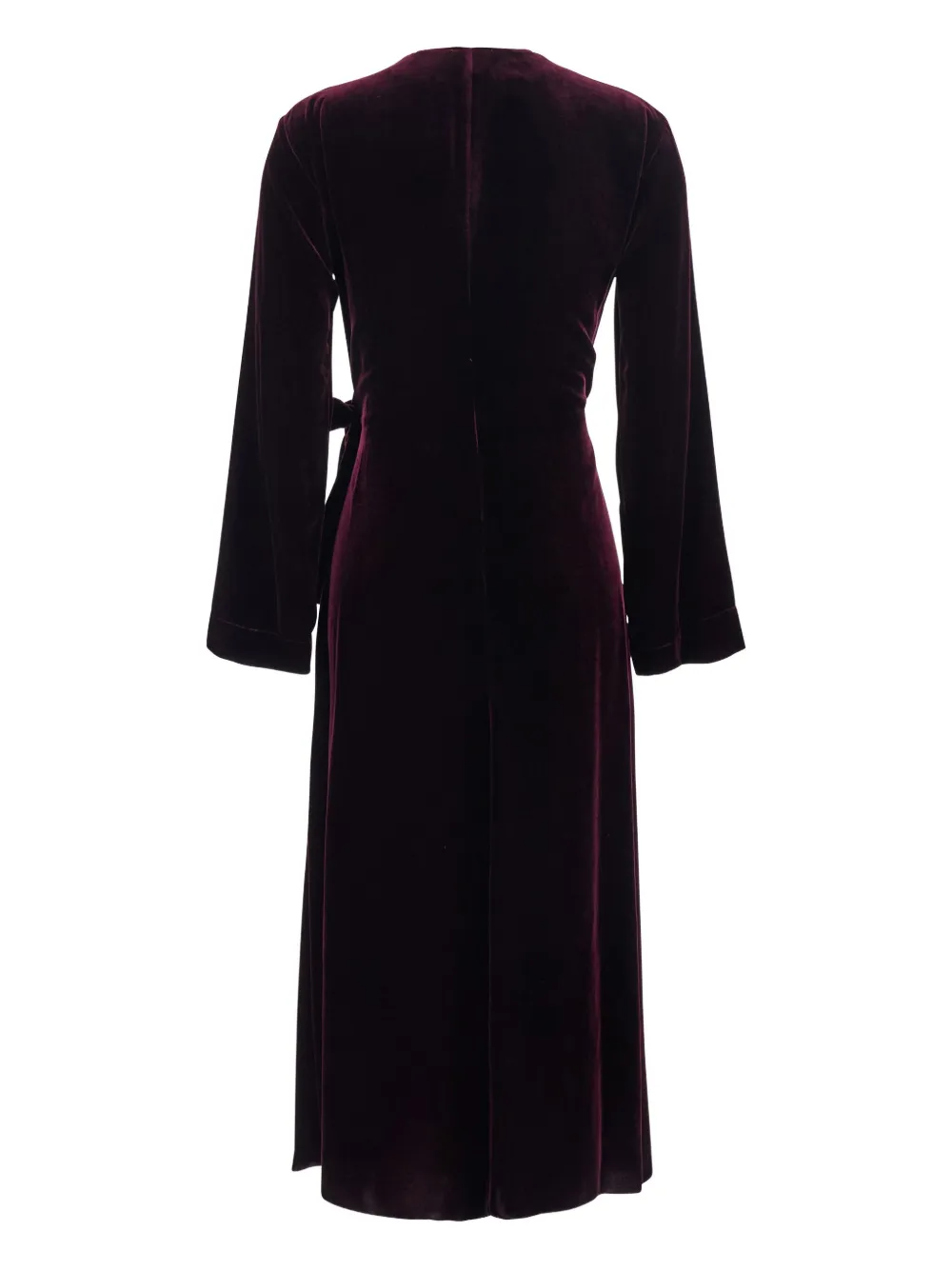 Forte Forte knot velvet dress - Rood