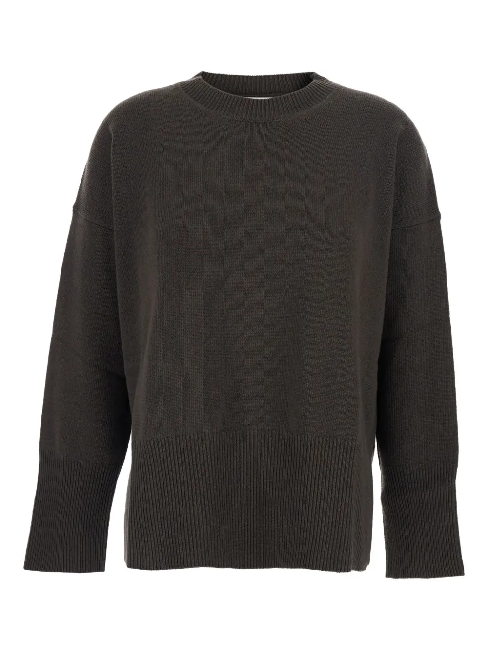 Grifoni Pullover mit Rundhalsausschnitt | Braun | Image 1