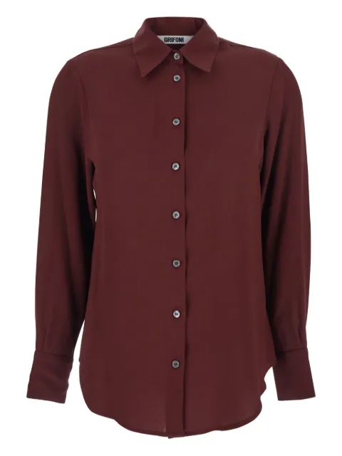Grifoni classic collar buttoned cuffs shirt
