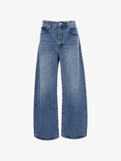 FRAME The Bow jeans med vida ben