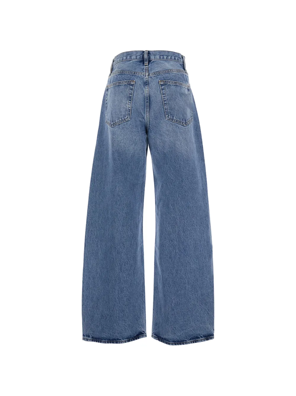  Frame The Bow Wide-leg Jeans - Blue 