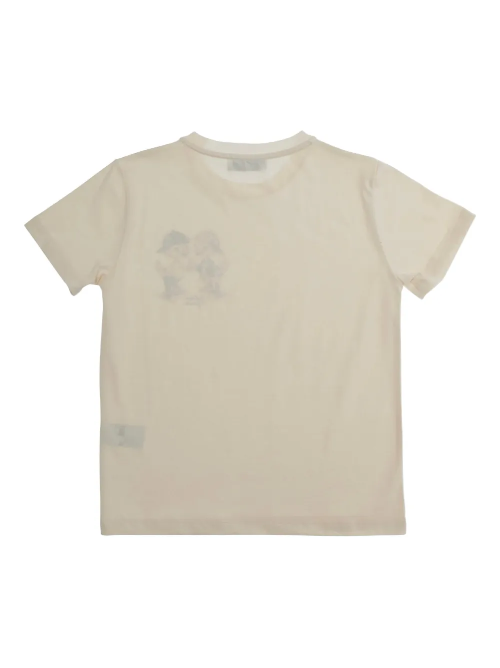Golden Goose Kids Journey T-shirt met grafische print Beige