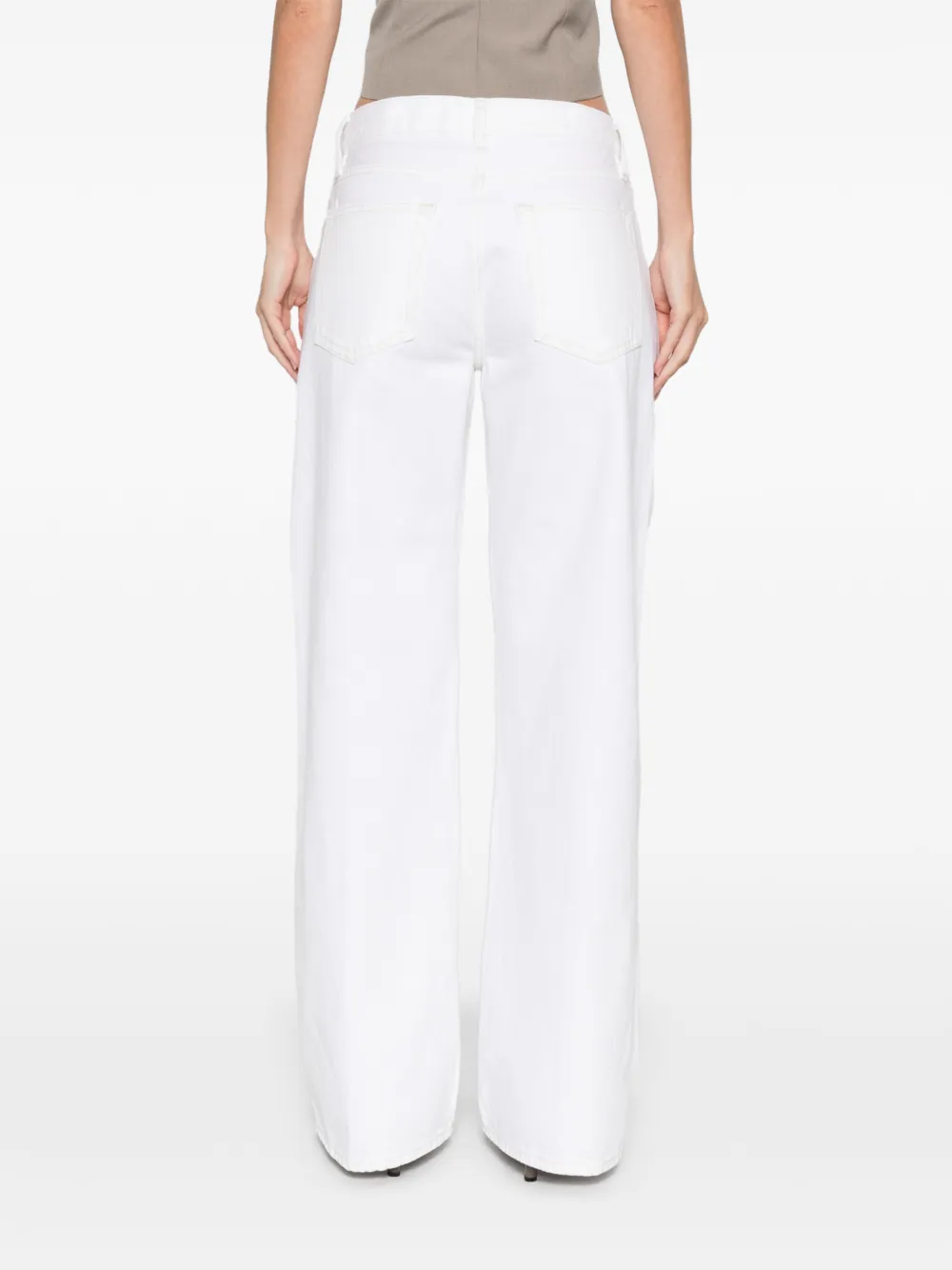 FRAME Jeans met zak Wit