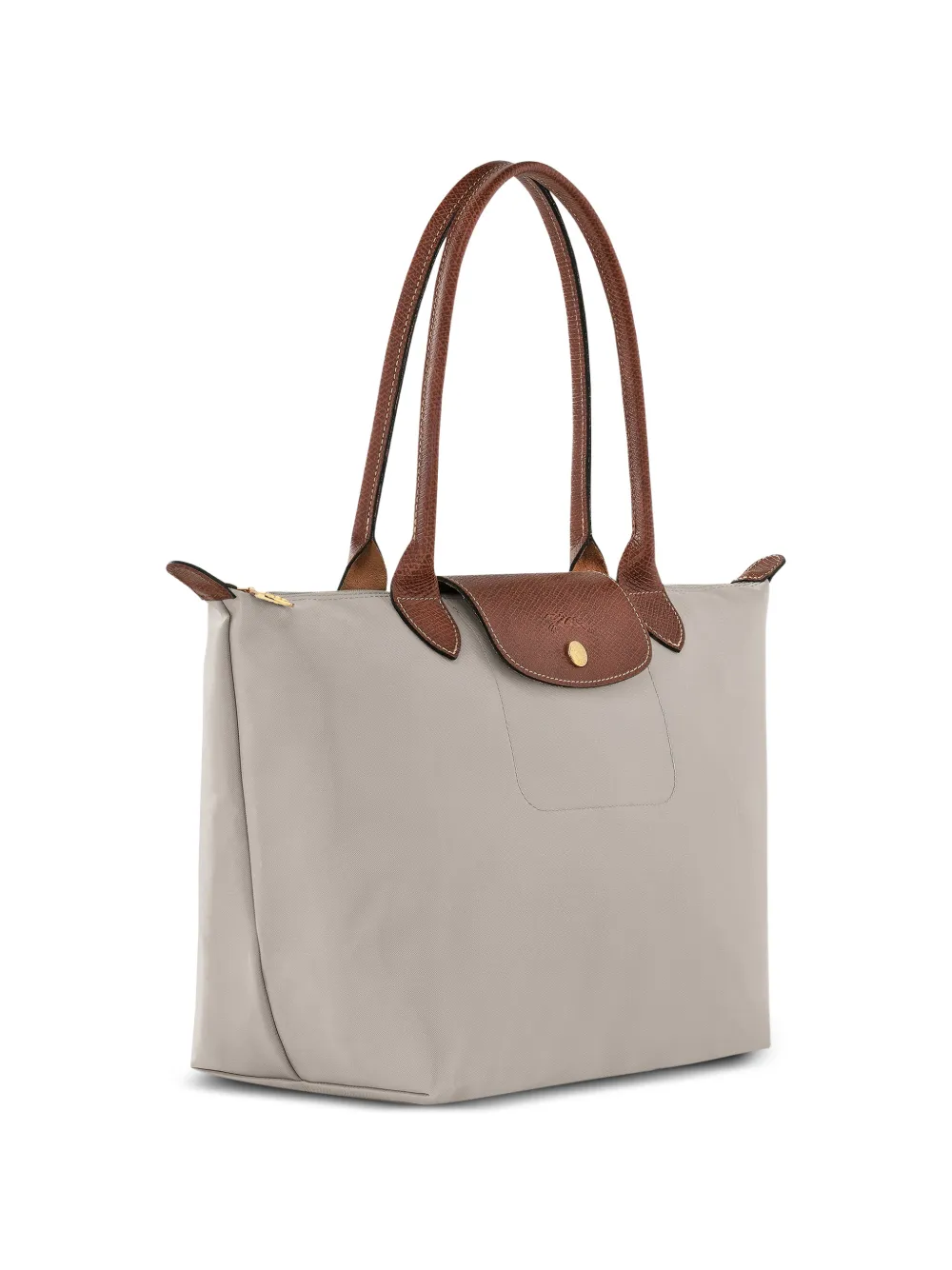  Longchamp M Le Pliage Tote Bag - Grey 