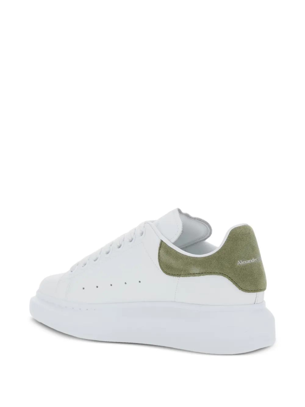 Alexander McQueen Geperforeerde sneakers Wit
