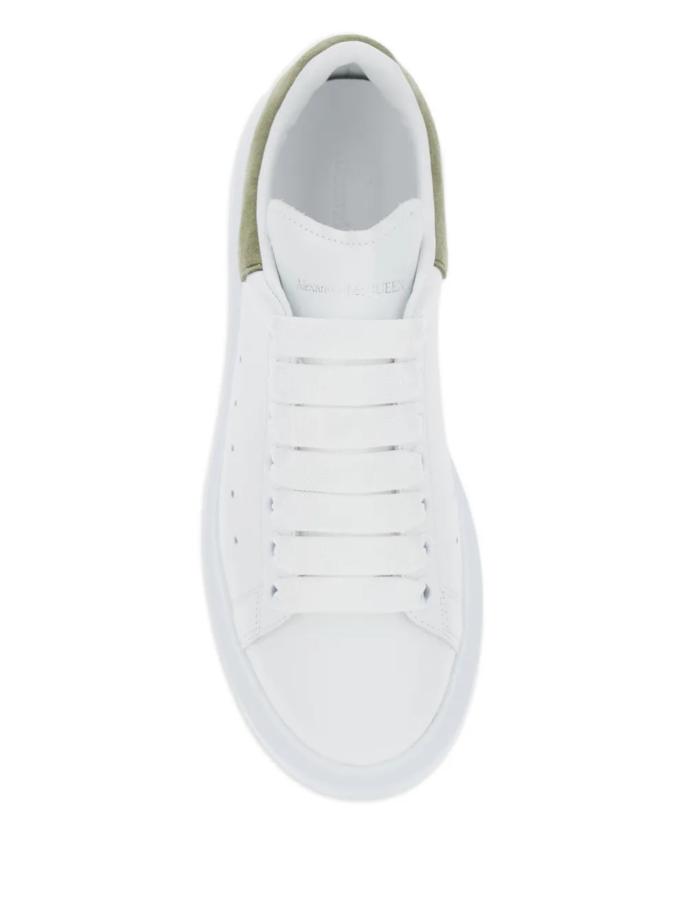Alexander McQueen Geperforeerde sneakers Wit