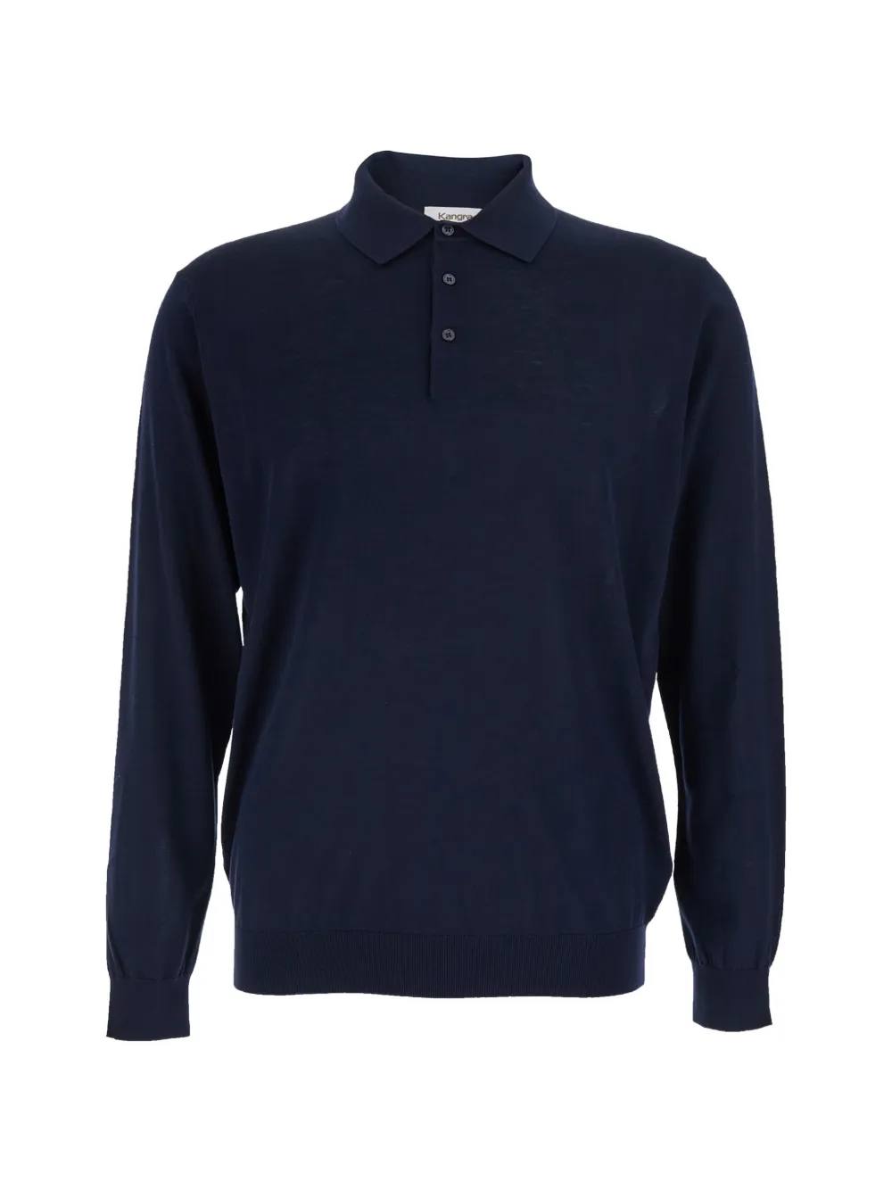 Kangra long-sleeved polo shirt - Blu