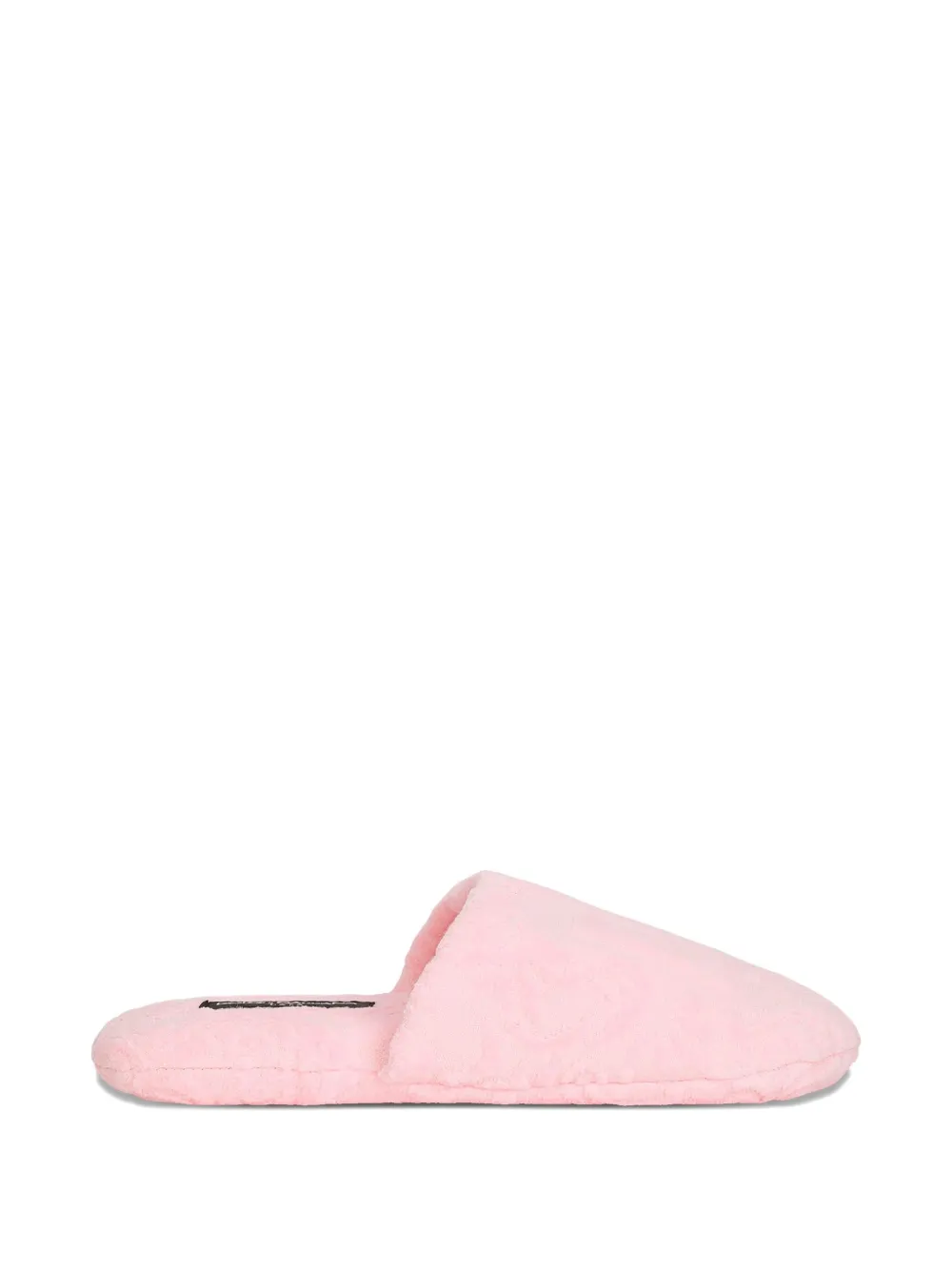 Dolce & Gabbana Casa Slippers met geborduurd logo Roze