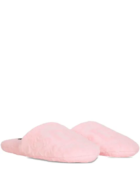 Dolce & Gabbana Casa logo-embroidery slippers