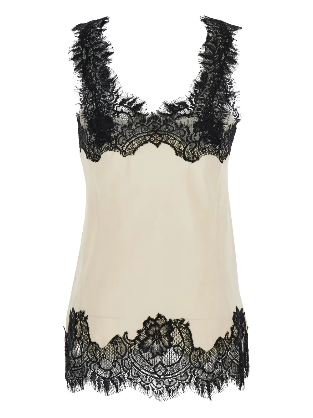 Gold Hawk top de encaje con cuello en V | Chalecos y camisetas | Image 2