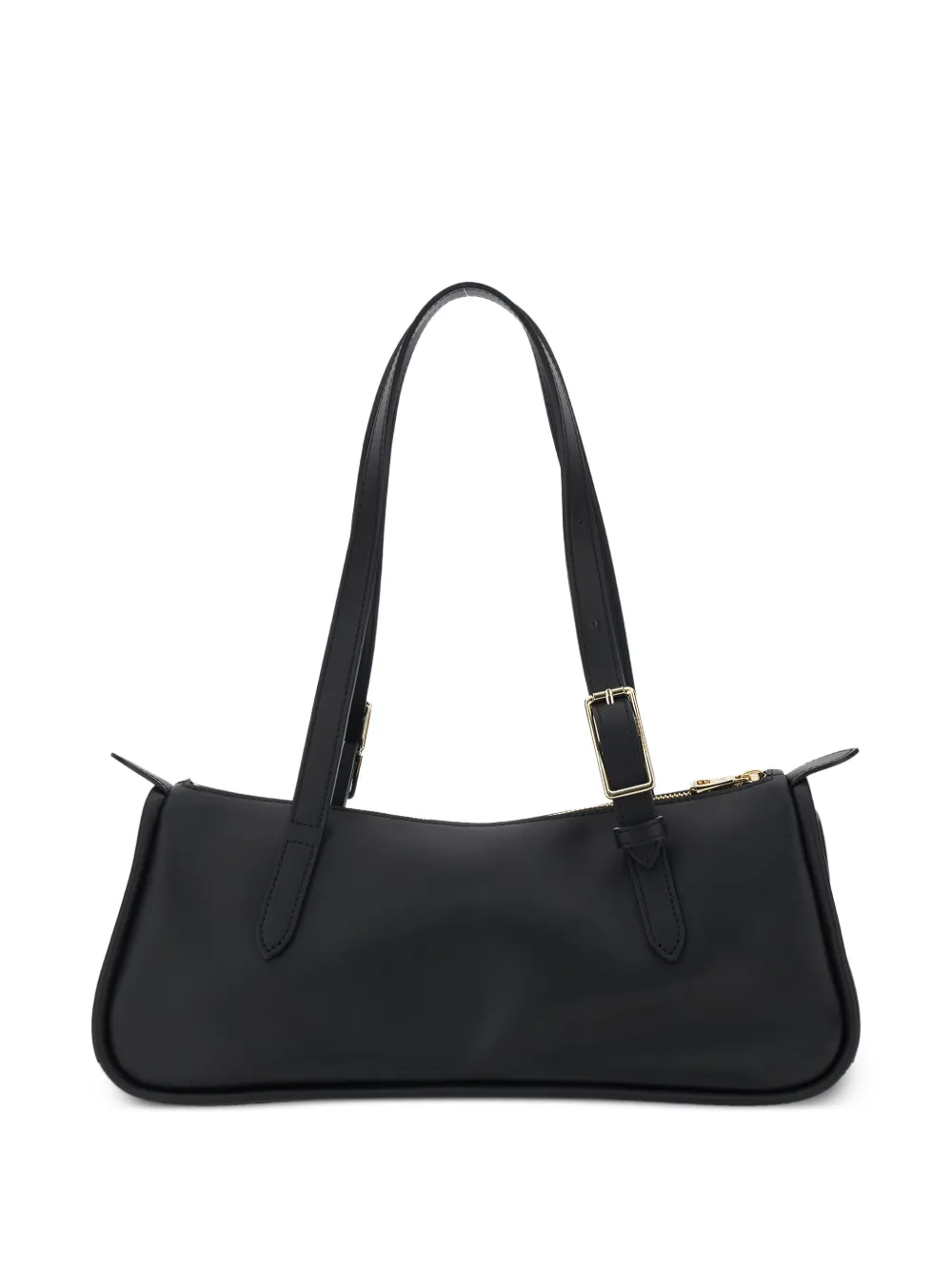 Longchamp East/west Leather Shoulder Bag - Black 
