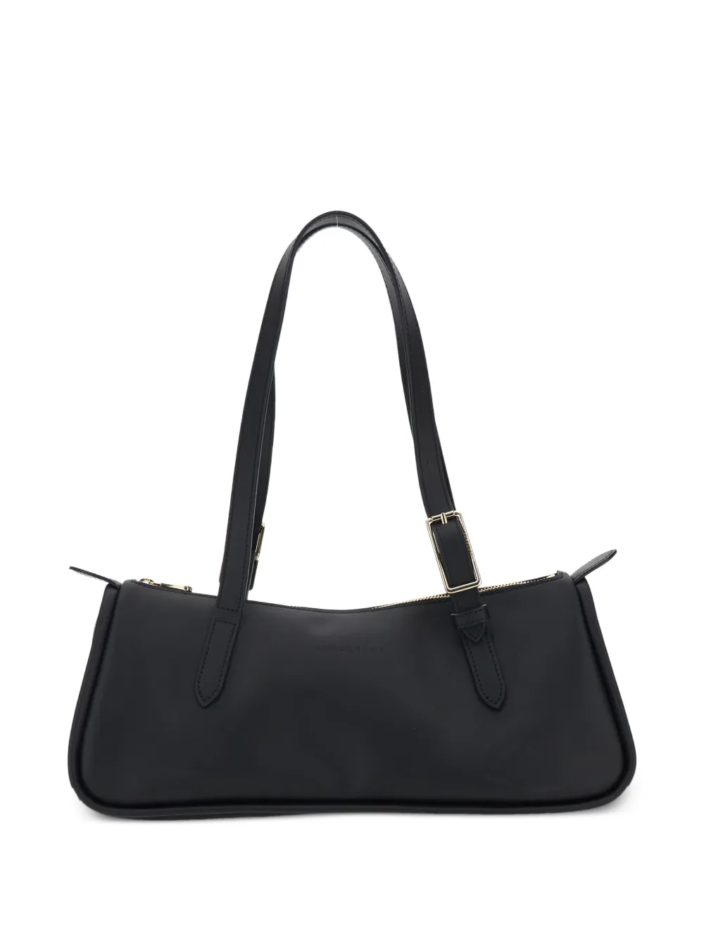 Longchamp East/West leather shoulder bag - Nero