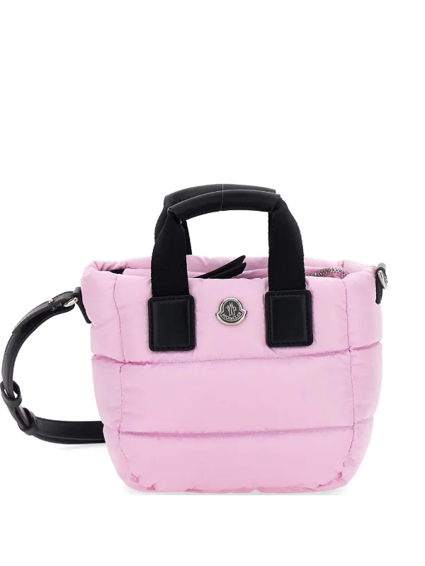 Moncler Micro Caradoc Tote Bag in Pink