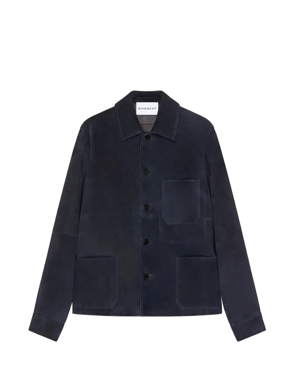 Givenchy sheepskin overshirt - Blu
