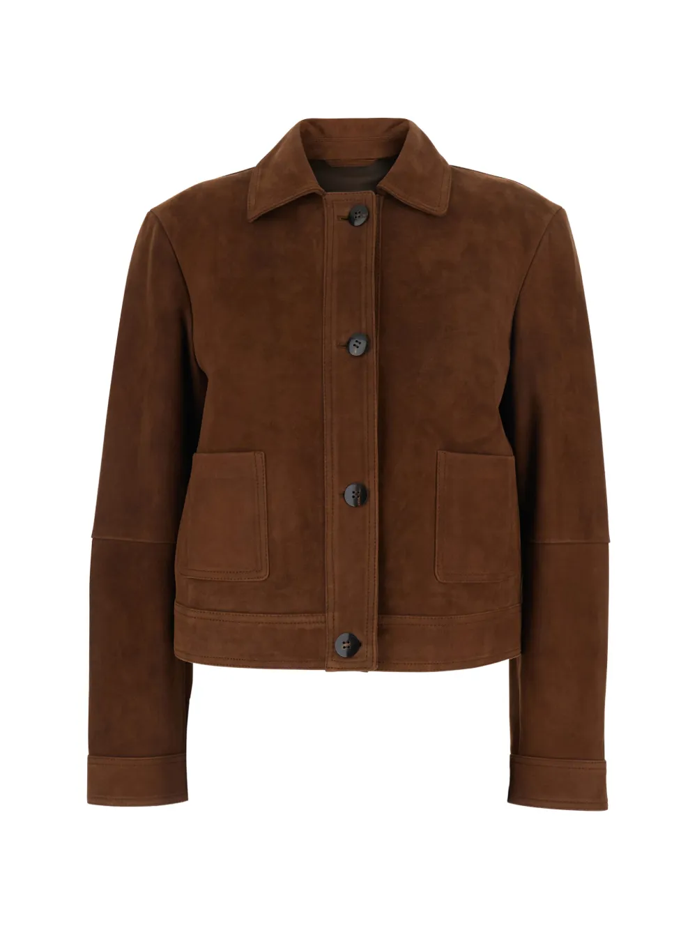 Max Mara MSTBAIA pocket button jacket - Marrone