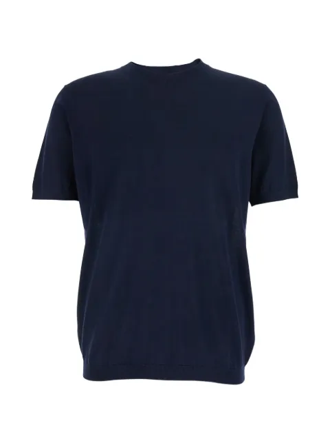 Kangra kortärmad stickad topp