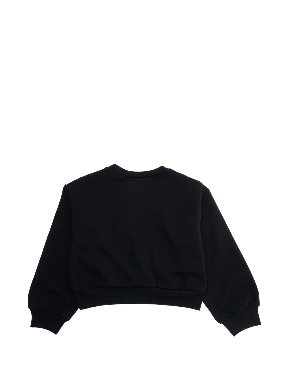 Marni Kids Sweater met logopatch Zwart