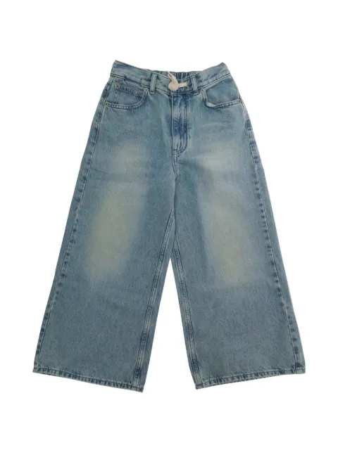 MM6 Maison Margiela Kids jeans con parche del logo