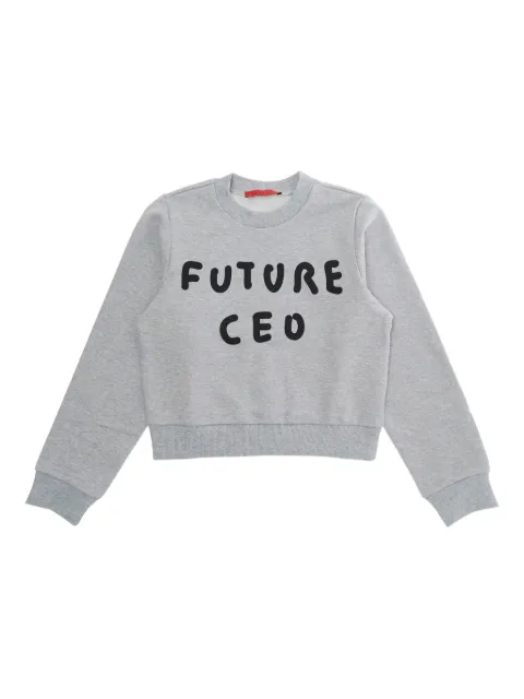 MAX&Co. Kids crew-neck graphic-print sweatshirt