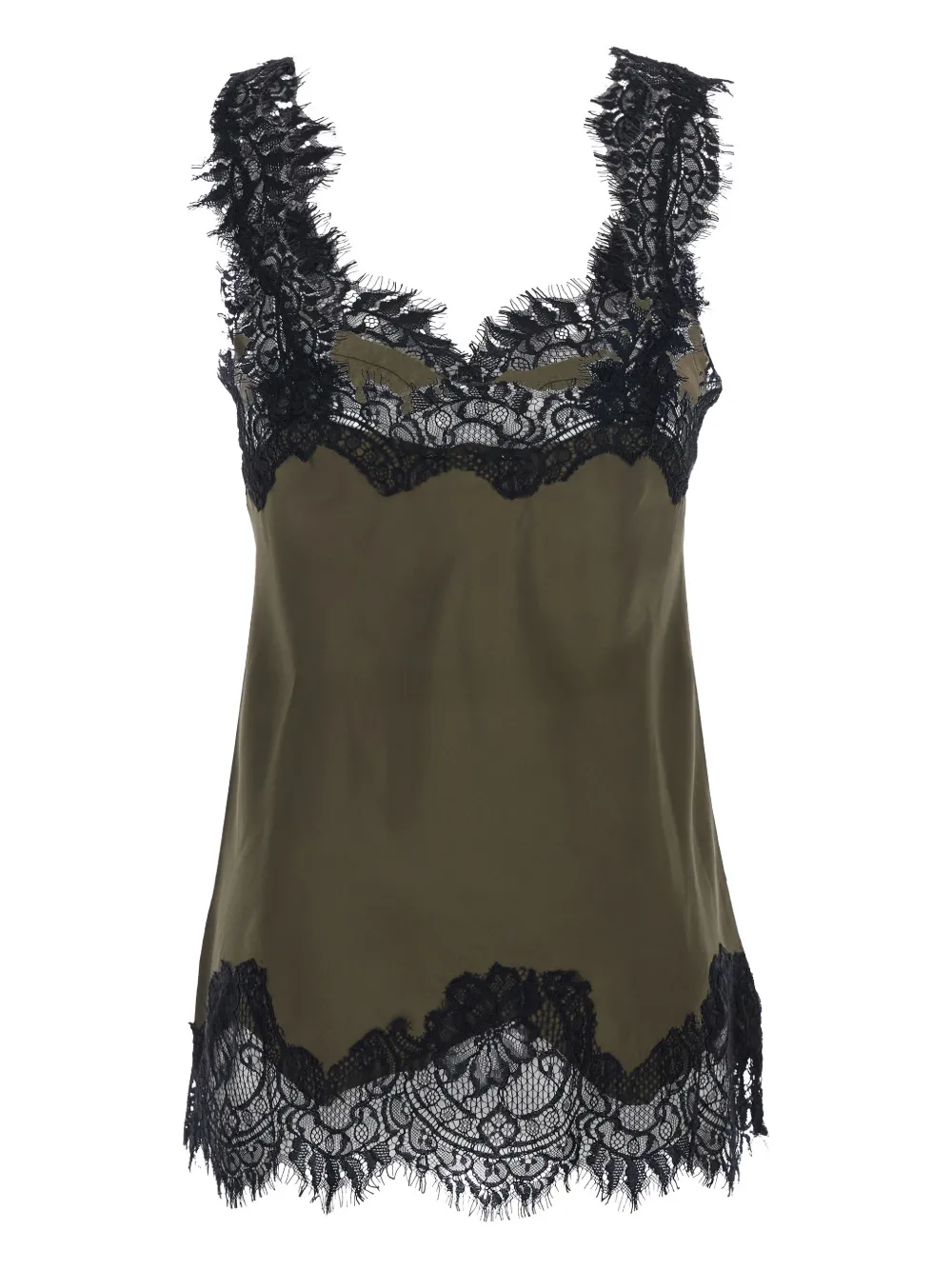 Gold Hawk top de encaje con cuello en V | Chalecos y camisetas | Image 2