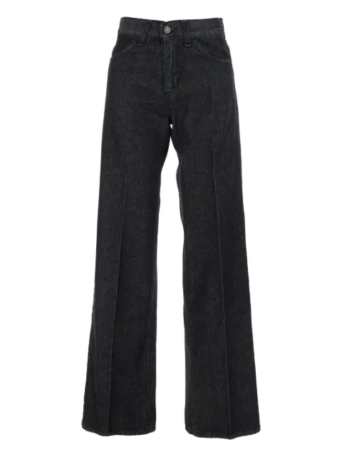 Merci jeans con parche del logo