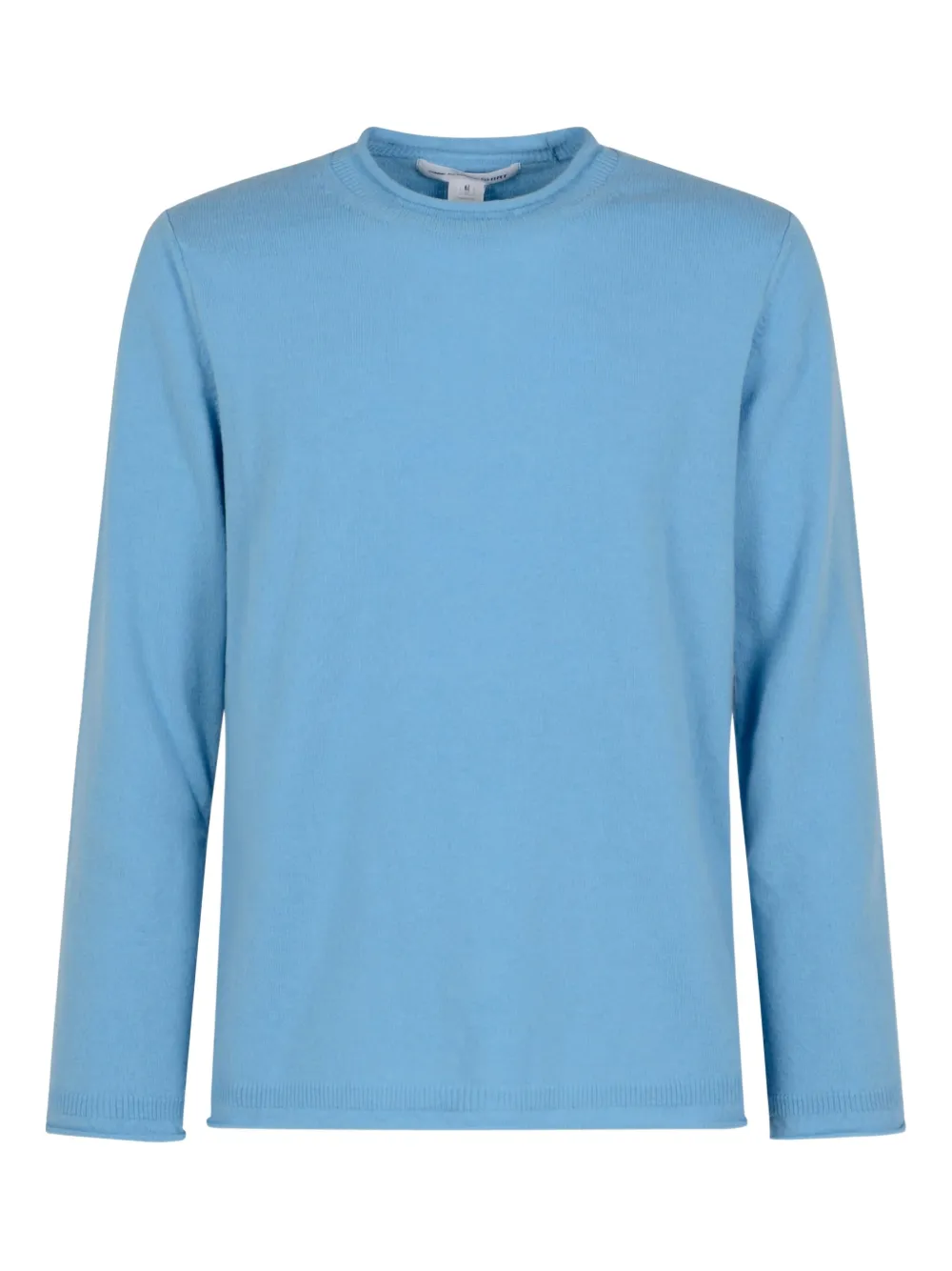 Comme Des Garçons long-sleeve crew-neck sweater | Blue | Image 1