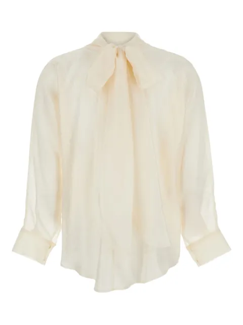 Merci pussybow long-sleeve shirt