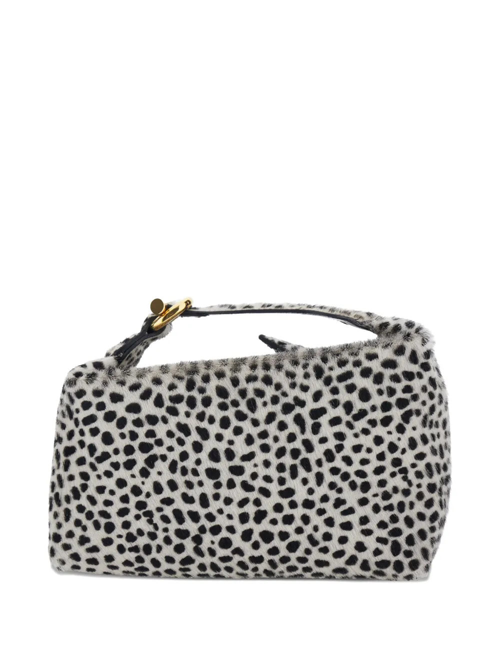 Liffner zebra print top handle tote bag - Beige