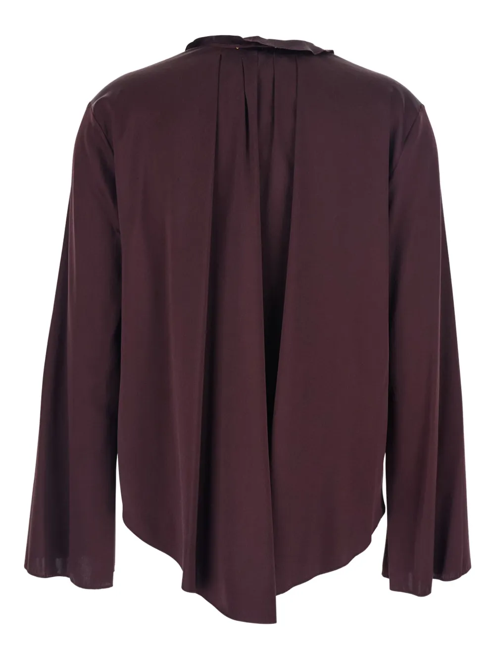 Forte Forte fringed drawstring blouse - Paars