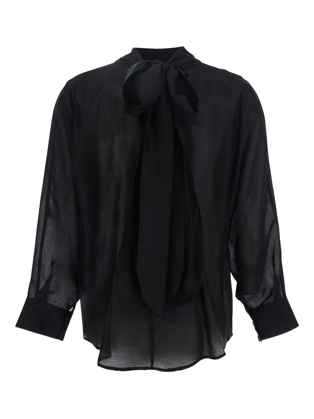 Merci camisa con botones | negro | Image 1