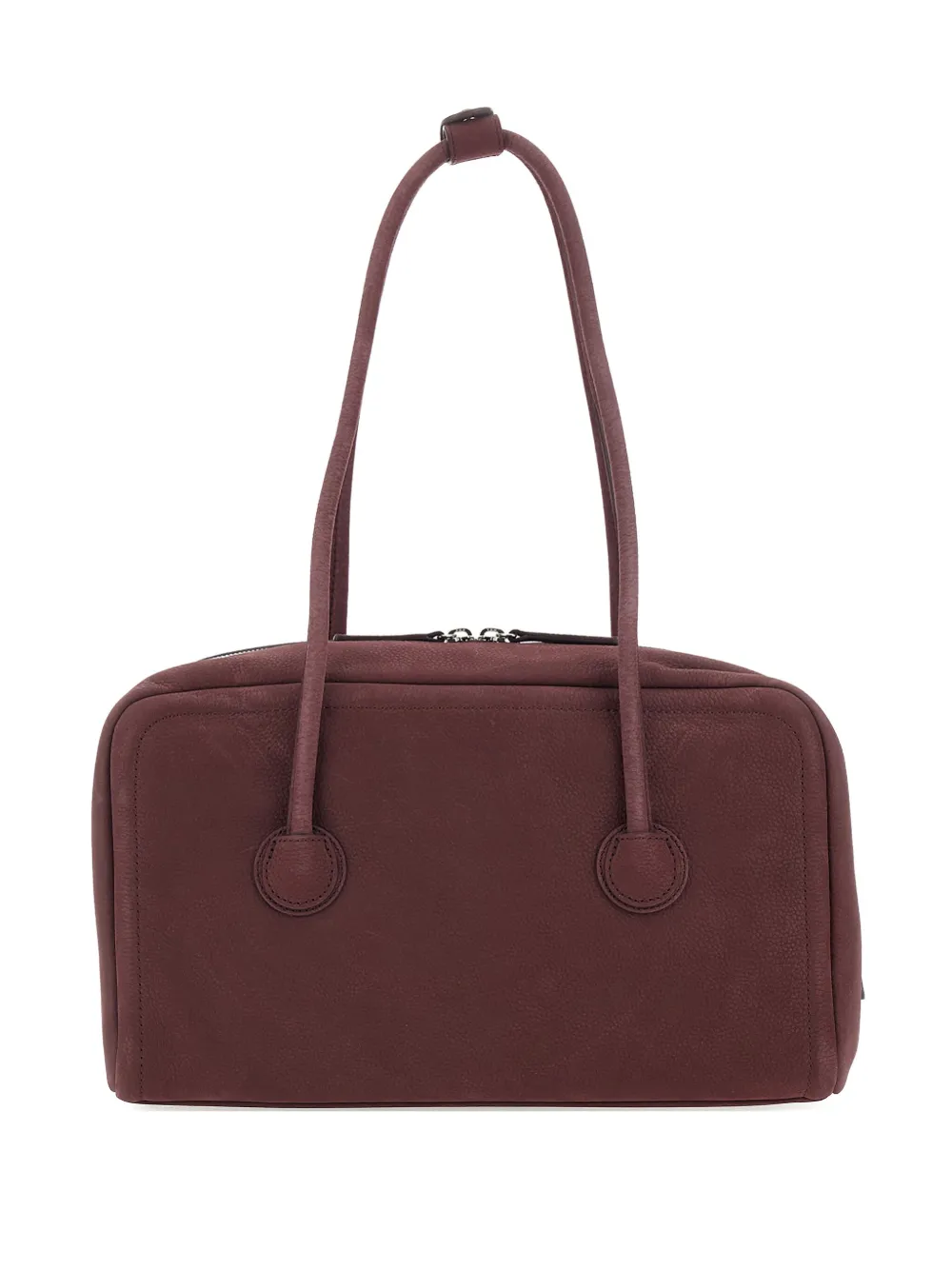 Marge Sherwood embossed-logo tote bag - Rosso