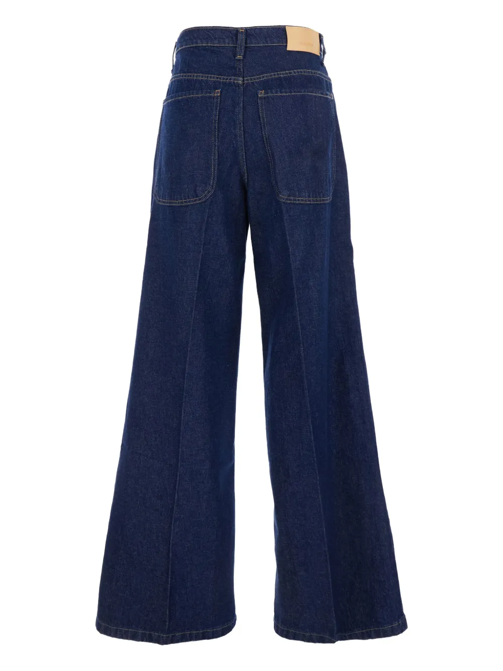 Merci logo-patch jeans - Blauw