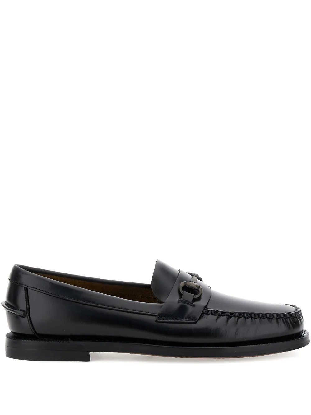 Sebago Round-toe Loafers In Black