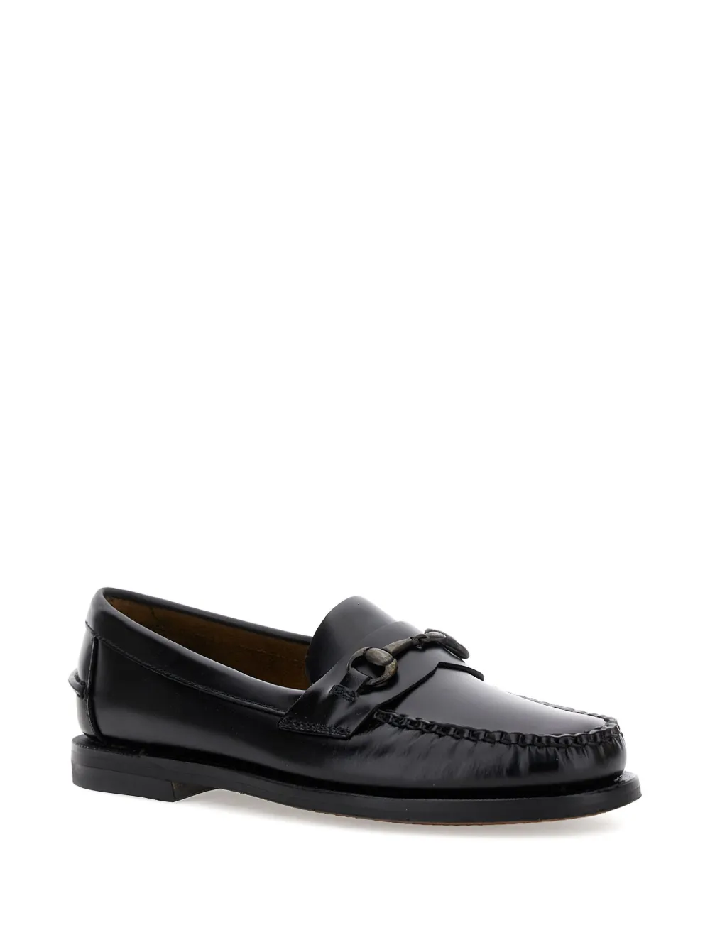 Sebago Round-toe Loafers In Black
