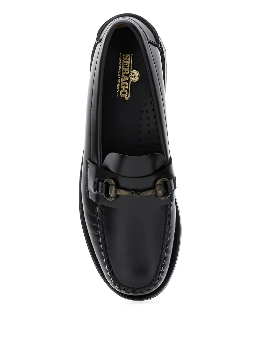 Sebago Round-toe Loafers In Black