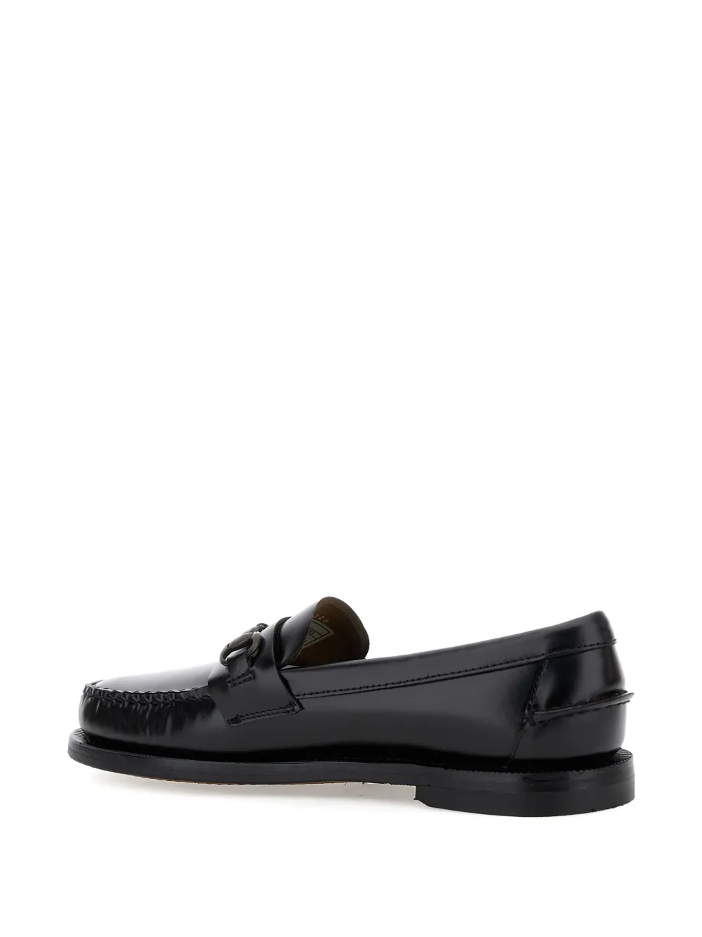Sebago Round-toe Loafers In Black