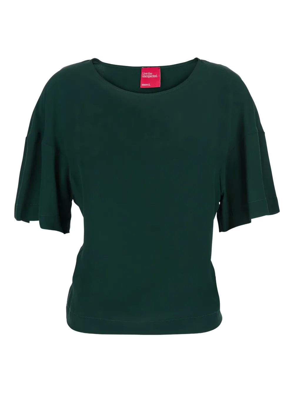 Merci playera con cuello redondo | verde | Image 1