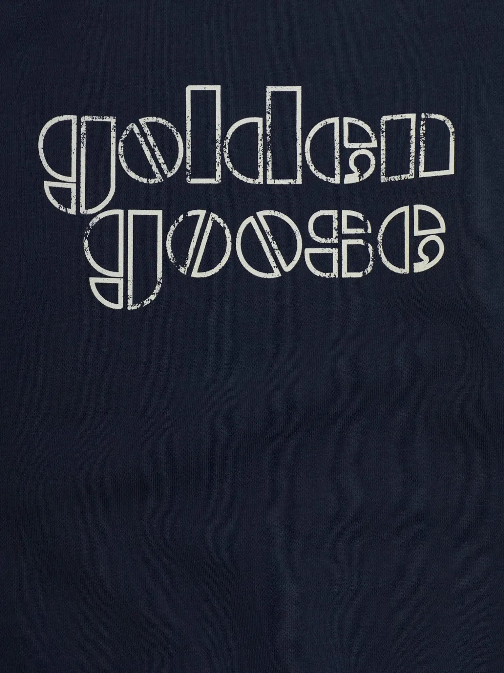 Golden Goose Kids Journey sweater met ronde hals Blauw