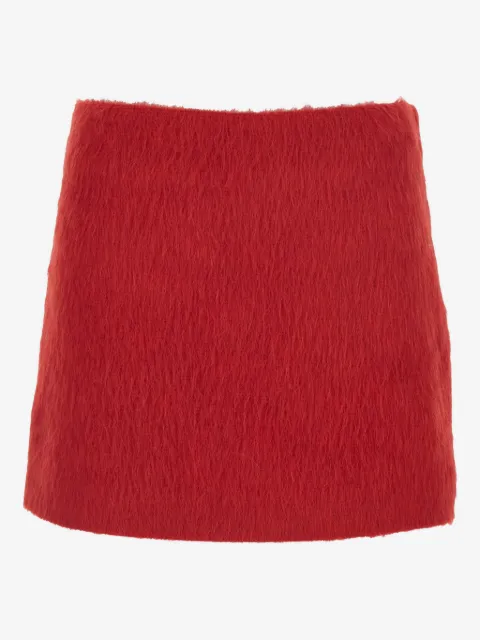 MSGM concealed zip miniskirt