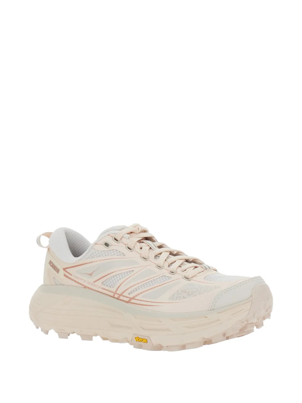 HOKA Rosa low-top sneakers Beige