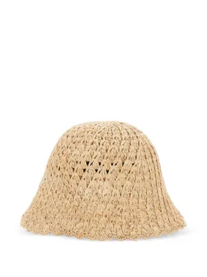 Ruslan Baginskiy faux-fur Bucket Hat | Brown | FARFETCH AO display picture 1