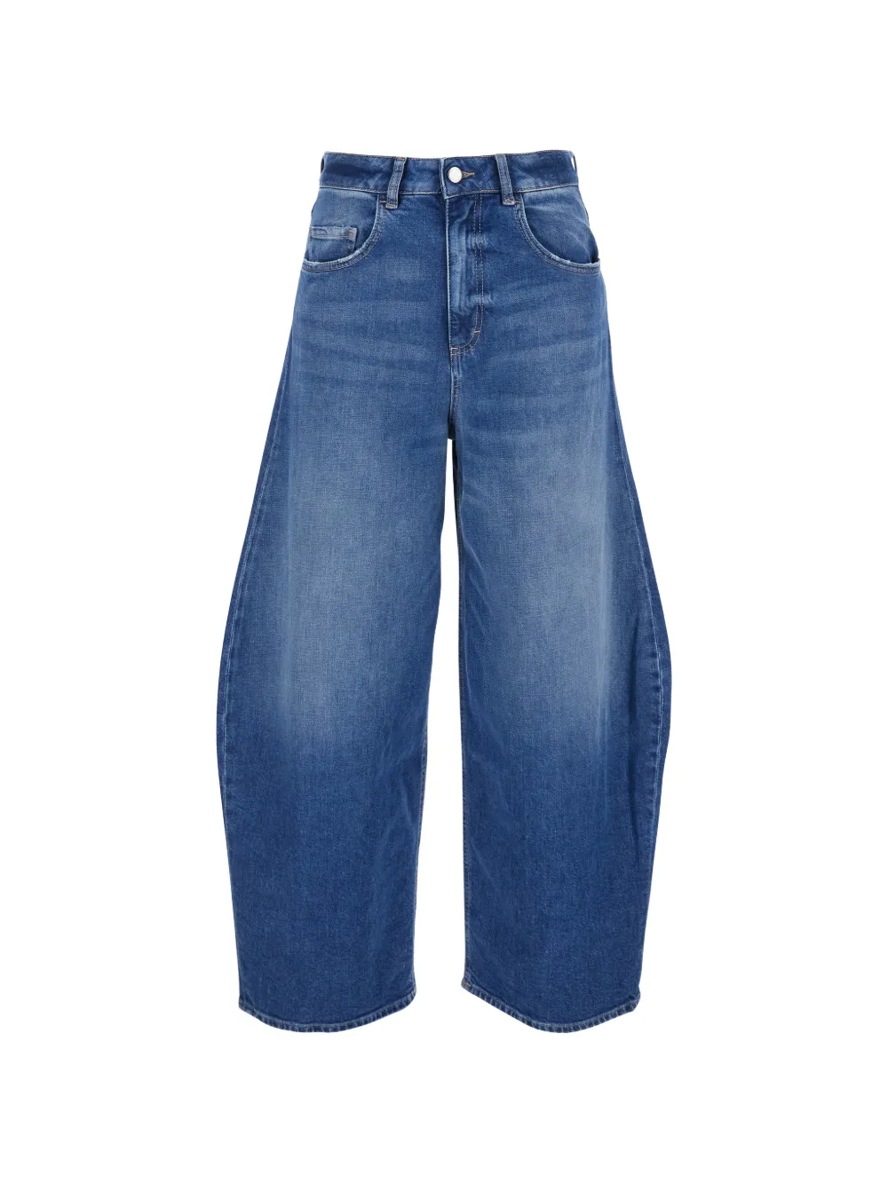 ICON DENIM button jeans - Blu