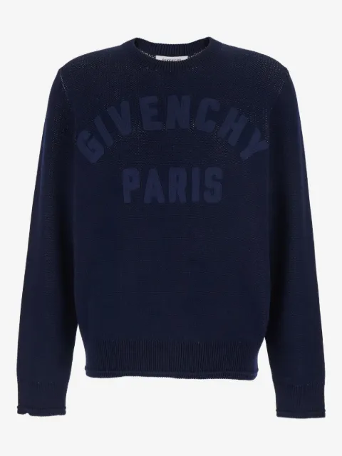Givenchy jersey con detalle de letras