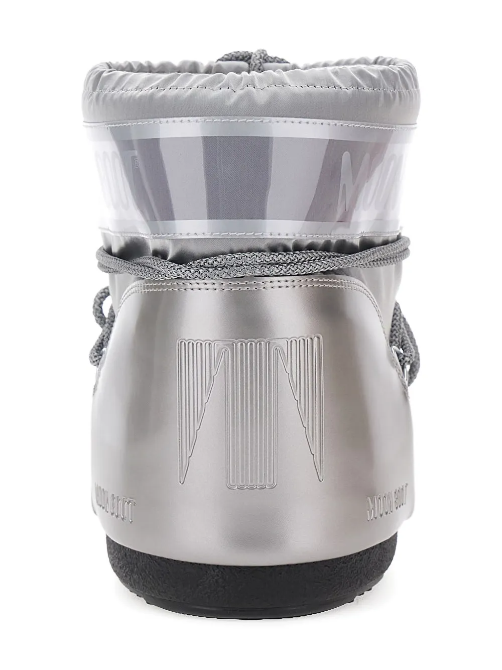 Moon Boot Logo-print Snow Boots In Silver