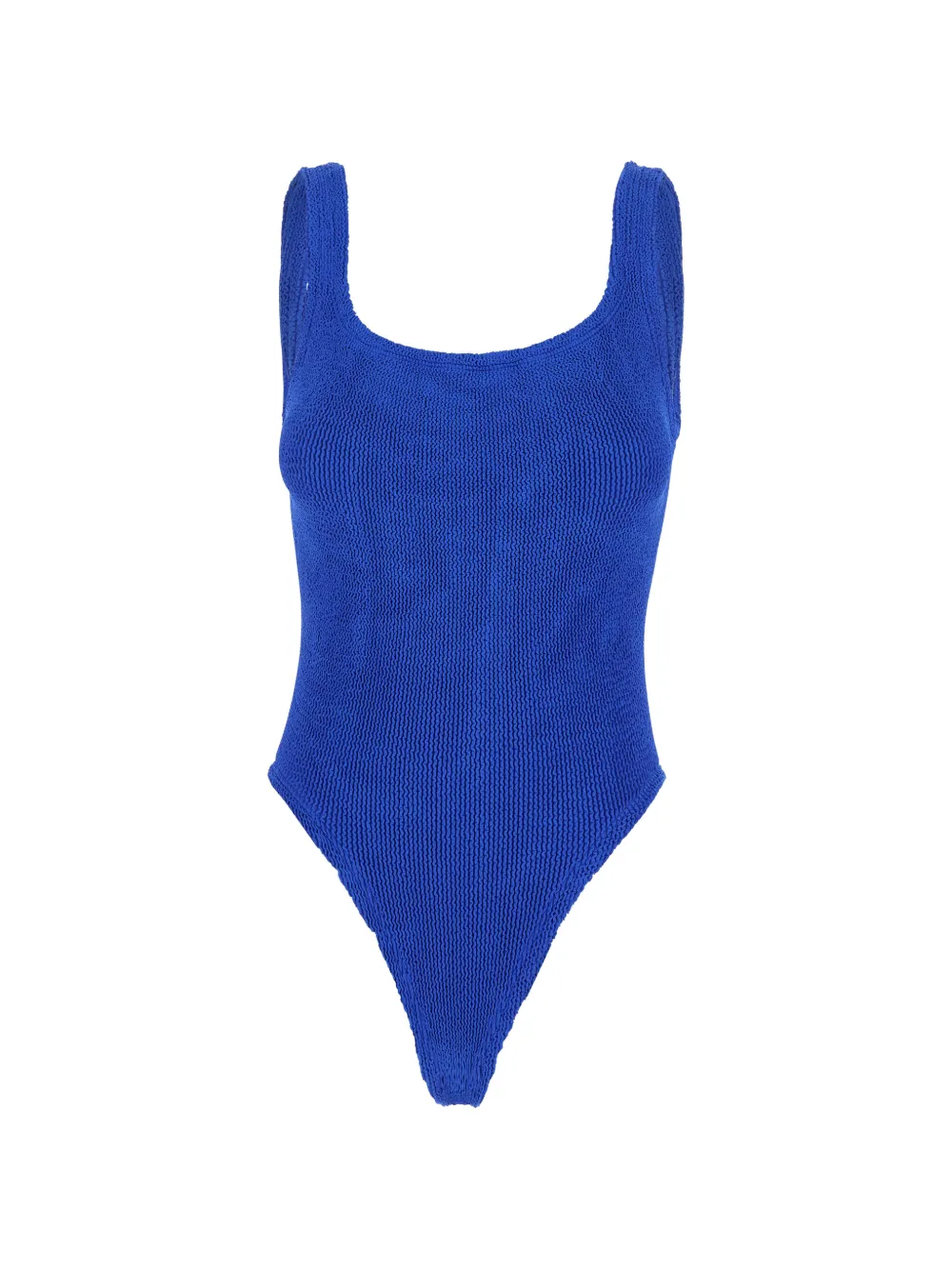 Hunza G Square Neck swimsuit - Blu