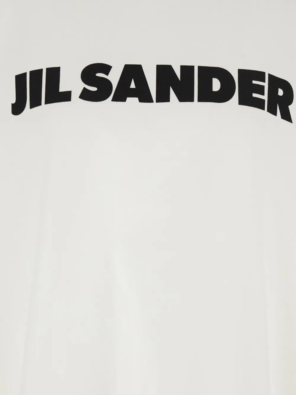Jil Sander Logo-print Cotton T-shirt In White